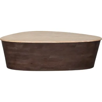 Konferenční stolek LABEL51 Konferenční stolek RAVI hnědý 110 cm