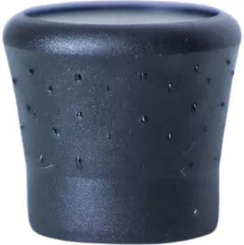 Zone floorball End cap OVAL black 20.7 x 26.0 mm Náhradní špunt černá