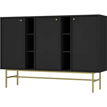 Komoda FALCO Komoda Taya 823 3 černý grafit