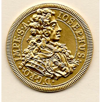 Česká mincovna Zlatá replika dukátu císaře Josefa I. z roku 2005 ČM 2002 3,55 g