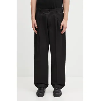 Dámské kalhoty Kalhoty NEIGHBORHOOD TWO TUCK, XL, černá, 99X