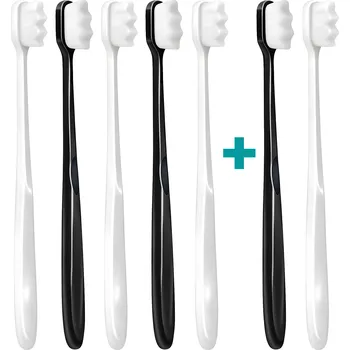 Zubní kartáček 5+2 Ultrajemný zubní kartáček Nanosmile Black&White