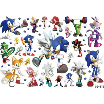 Odstranitelné tetování Smyvatelné tetování pro děti SONIC CG315