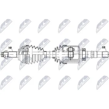 Poloosa kola Hnací hřídel - poloosa NTY NPW-RE-231