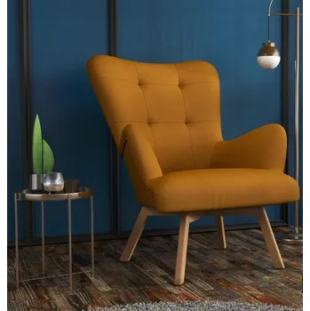 Křeslo Retro křeslo Royal žlutá