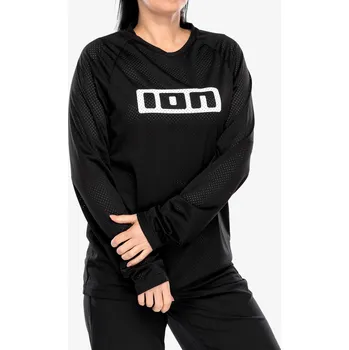 Pánská mikina Mikina na kolo ION Logo LS - black