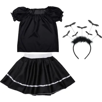 Karnevalový kostým KOSTÝM NETOPÝR GACEK HALLOWEEN 98-110 3 díly