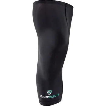 Pánské termoprádlo Game Patch Compression leg sleeve Kompresní návlek na nohu M, černá