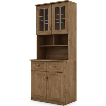 Komoda Kredenc eMeblast dub lefkas 53 x 80 x 200 cm