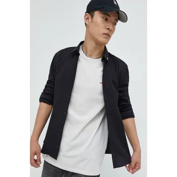 Pánská košile Košile HUGO Ero3 50475678 černá 99X, vel. M