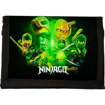 Peněženka Peněženka Ninjago látková na suchý zip pro fanouška hry