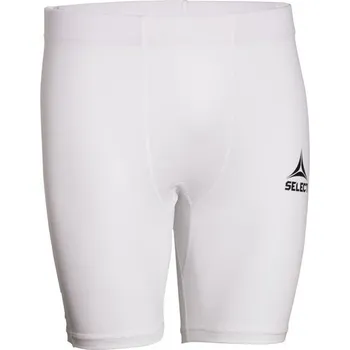 Pánské termoprádlo Select Tights short Baselayer Kompresní šortky XXL, bílá