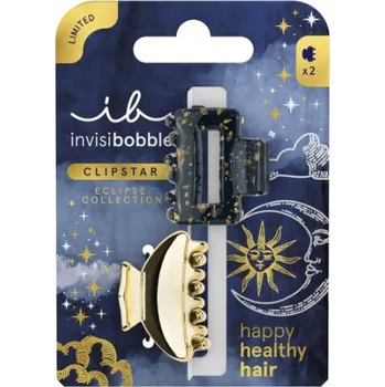 Ozdoba do vlasů Invisibobble Eclipse Clipstar S Lunar Glam sada dvou malých klipů do vlasů 2 ks, Lunar Glam