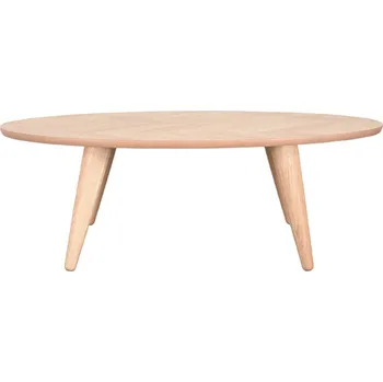 Konferenční stolek LABEL51 dřevěný konferenční stolek OLIVA světlý 70x120 cm ME-70.023