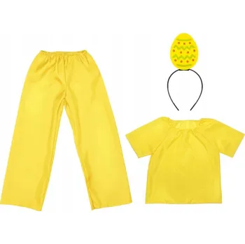 Karnevalový kostým KOSTÝM VELIKONOČNÍ PÍSANKA 134-140 4 dílků