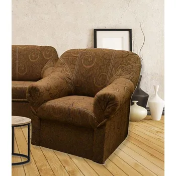 Křeslo FALCO Křeslo Bospor hnědá kola