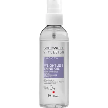 Vlasová regenerace Goldwell StyleSign Weightless Shine-Oil vyživující olej pro hladké a kontrolované vlasy bez fénování 50 ml