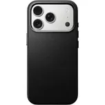 NOMAD Leather Case iPhone 17 Pro Black