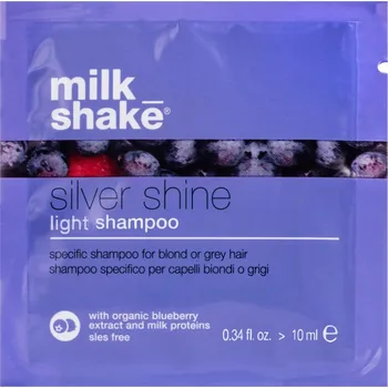 Šampon Milk_Shake Silver Shine Light Shampoo šampon pro přirozenou blond 10 ml