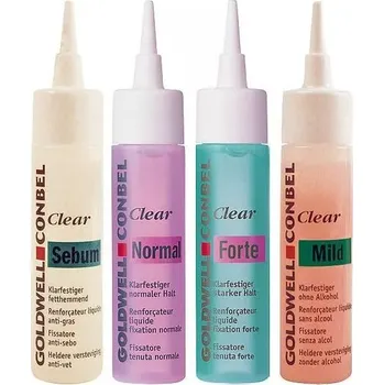 Vlasová regenerace Goldwell Conbel Clear tekutý fixátor pro všechny typy účesů 18 ml, Normal