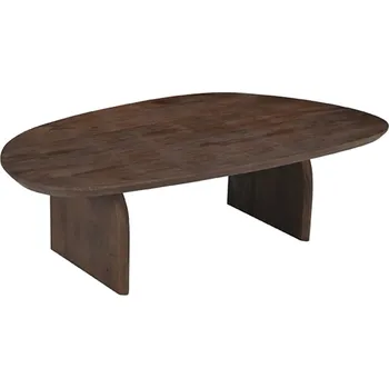 Konferenční stolek LABEL51 Konferenční stolek COOPER tmavě hnědý 135 cm