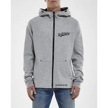 Pánská mikina Salming Prime Hood Men Mikina s kapucí S, šedá