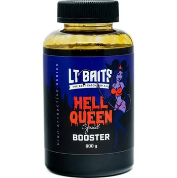 Návnadové aroma Booster LT Baits Hell Queen I – Squid 600 g