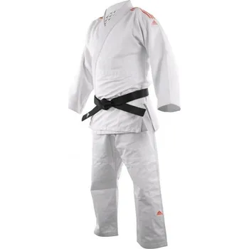 Kimono Adidas Judo Uniform J690 Quest Kimono na judo 170 cm, bílá / oranžová, deformace produktu