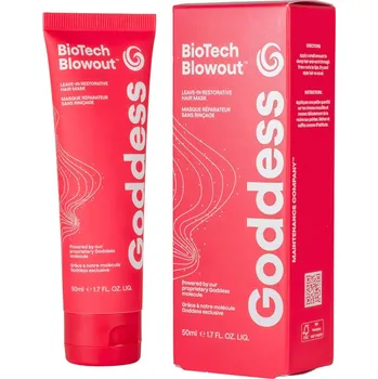 Vlasová regenerace GODDESS BioTech Blowout Leave-In Restorative Mask bezoplachová maska na vlasy 50 ml