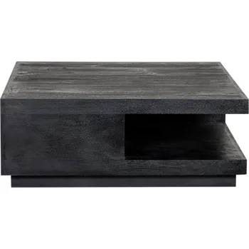 Konferenční stolek LABEL51 Konferenční stolek SQUARE 80x80cm černý