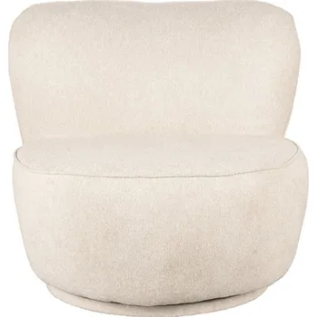 Křeslo LABEL51 Otočné křeslo BUNNY krémové FU-88.014