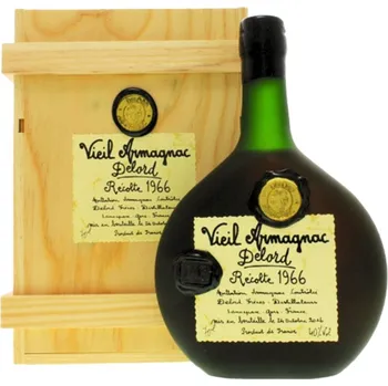 Brandy Armagnac Delord 1966 0,7l 40% Dřevěný box