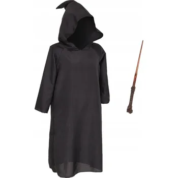 Karnevalový kostým KOSTÝM ČARODĚJ KOSTÝM KOUZELNÍK HARRY POTTER HALLOWEEN SVATOONDŘEJSKÁ NOC 116-128 2el