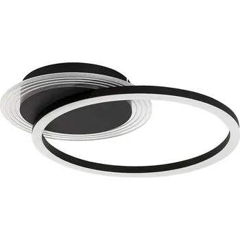 Černé stropní LED svítidlo Kerstin 400mm 24W - Rabalux - 71368 - 71368