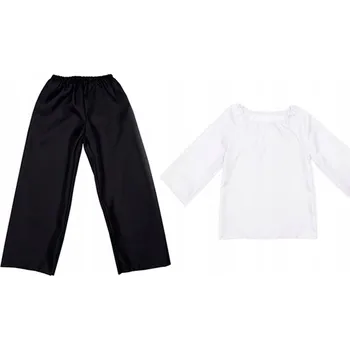 Karnevalový kostým SLAVNOSTNÍ OBLEK KALHOTY A HALENKA 146-158 2 díly