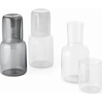 Karafa na vodu Viva s pohárkem, šedá - Philippi