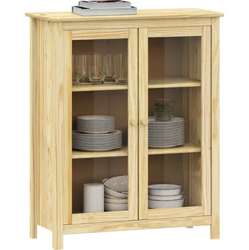 Komoda Vitrína 2 dveře TORINO 8061