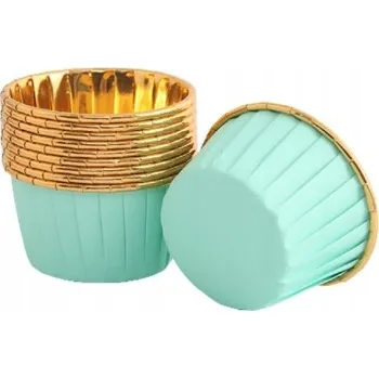 Formička PAPILOTKY NA MUFFINY BÁBOVKY mátové 50 KS Formičky na muffiny a muffiny