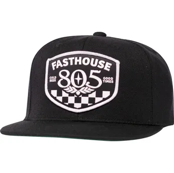 Fasthouse 805 Pitstop Hat Black 6061-0000