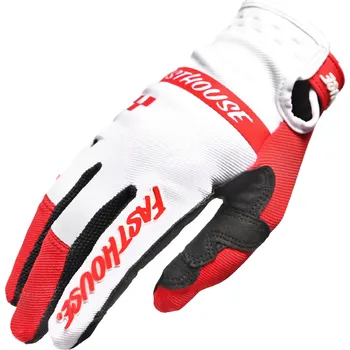 Moto rukavice Fasthouse Speed Style Mod MX / Endruo rukavice Red White Velikost: S 405000-41-08