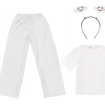 Karnevalový kostým KOSTÝM OBLÁČEK KOSTÝM POČASÍ SADA OBLAKU PODZIM JARNÍ ČELENKA 116-128 3e