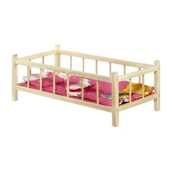 Panenka Łóżeczko duże dla lalek z pościelą