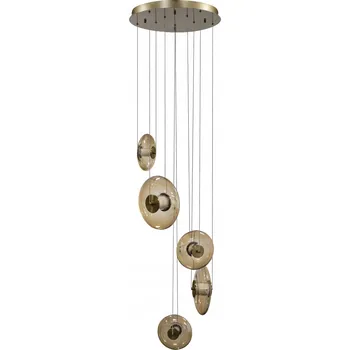 Závěsné svítidlo AZzardo Amber 5 - 5 integrovaných LED světelných zdrojů