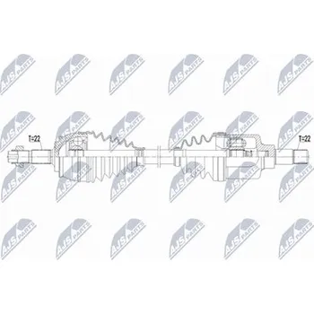 Poloosa kola Hnací hřídel - poloosa NTY NPW-CT-158