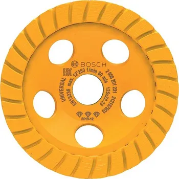 Brusný kotouč BOSCH Diamantový hrncový kotouč Best for Universal Turbo 125 x 22,23 x 5 mm 2.608.201.231