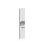 FALCO Koupelnová vysoká skříňka Noemi I bílá mat