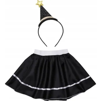 Karnevalový kostým KOSTÝM ČARODĚJKA MAGIE ČELENKA S/M 2 díly