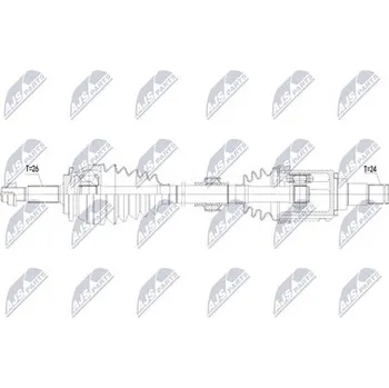 Hnací hřídel - poloosa NTY NPW-TY-227