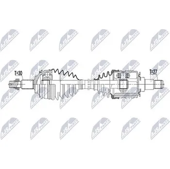 Poloosa kola Hnací hřídel - poloosa NTY NPW-TY-239