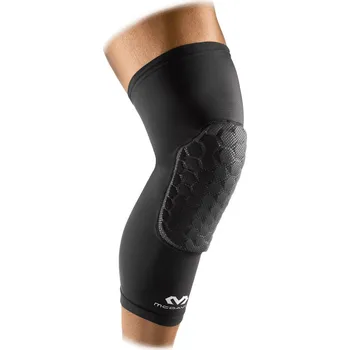 McDavid 6446X HEX Tuf Leg Sleeves / Pair návlek na koleno s chráničem L, černá